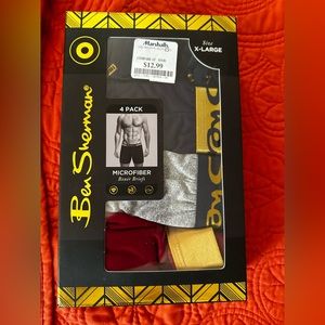 Men’s boxer brief, 3 ok, red,grey, black